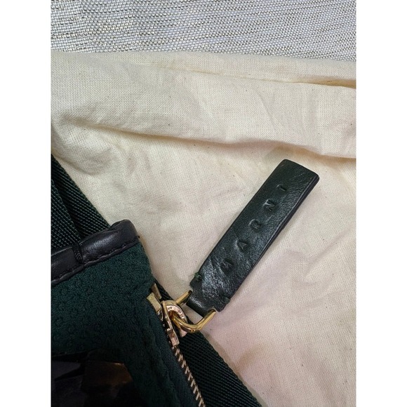 Green and Black embellished Marni belt bag - Picture 4 of 9